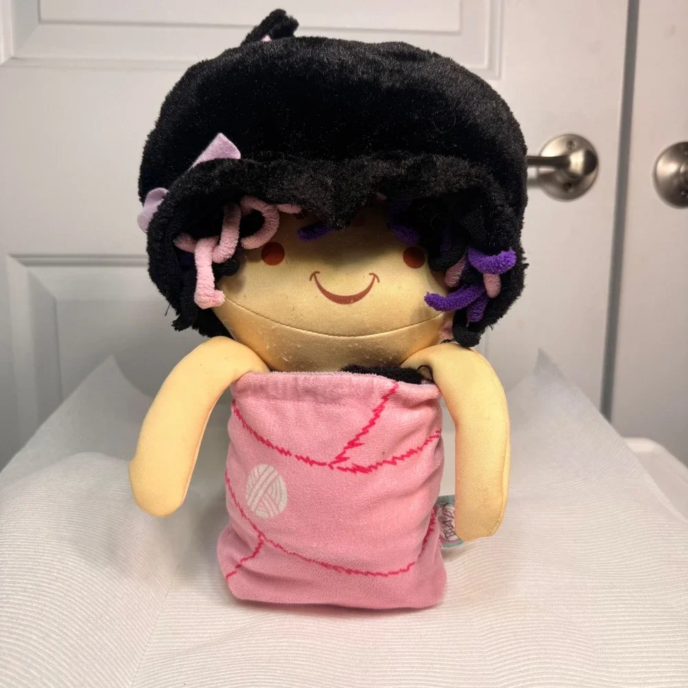 Flip Zee Girls Kitty Cat Zuri 2 in 1 Transformation Plush Doll Purple Pink 19